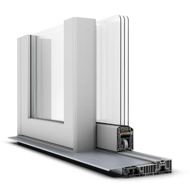 Profiel van het Schüco LivIngSlide HST hefschuifsysteem